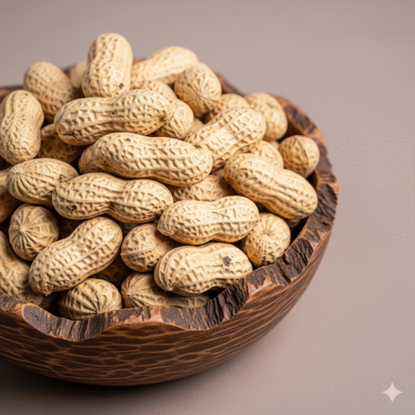 Raw peanuts