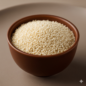 Hulled sesame seeds